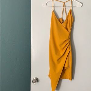 Mustard dress